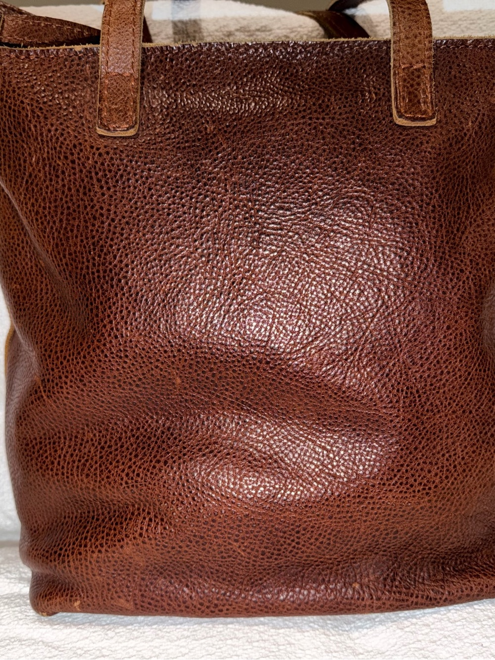 Portland Leather Goods Crossbody Tote in Nutmeg - Picture 13 of 13